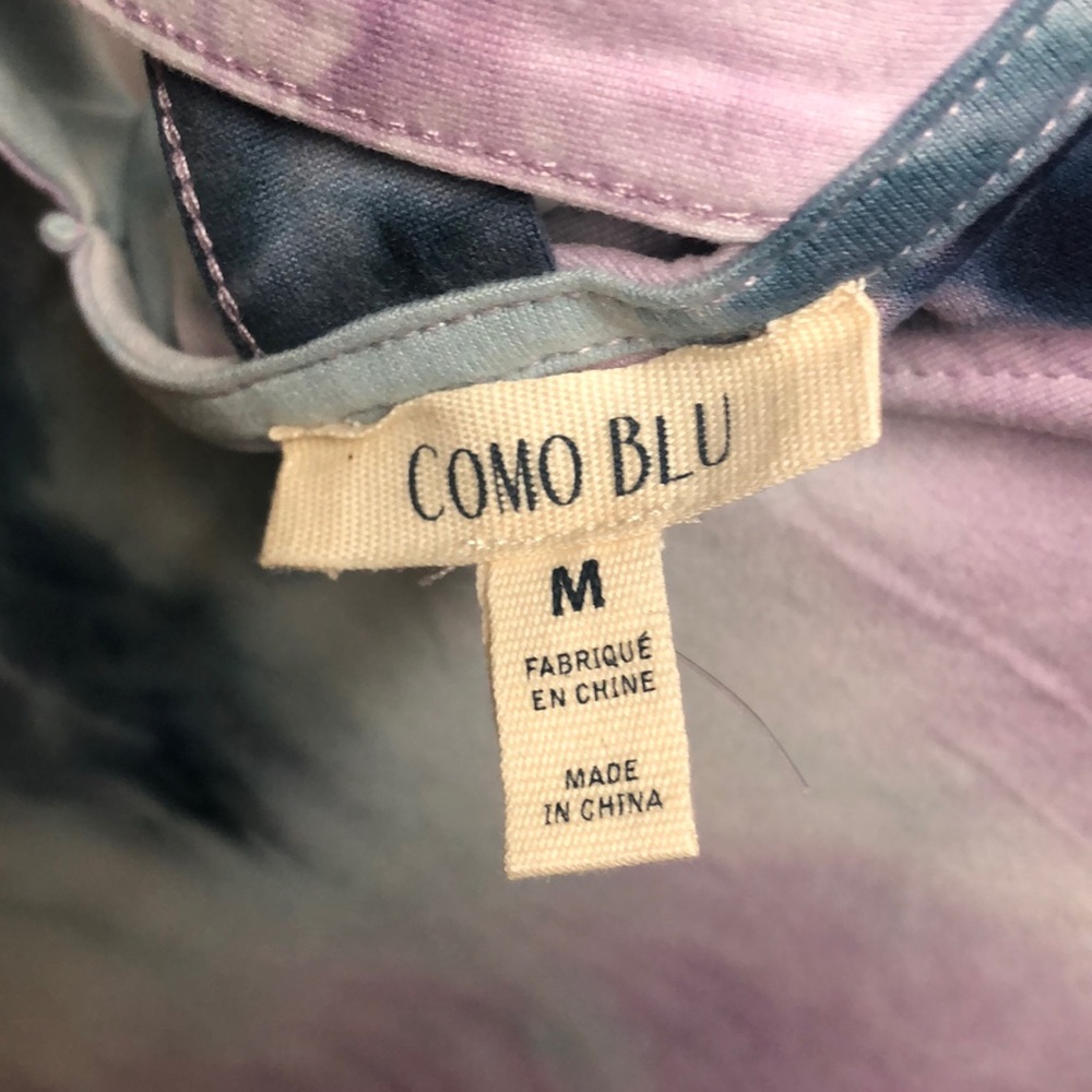 Como blu blouse - Picture 3 of 5